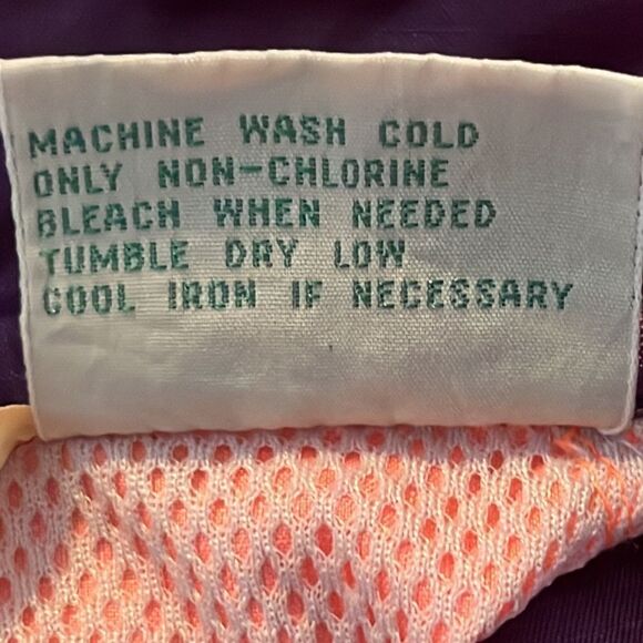 L.L. Bean Salmon/Grey HalfZip Pullover Long Sleeve Adjustable Windbreaker-Medium - Picture 16 of 16